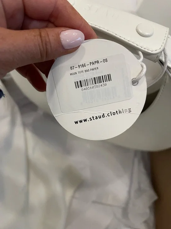 STAUD White Crescent Hobo Bag - Picture 6 of 6